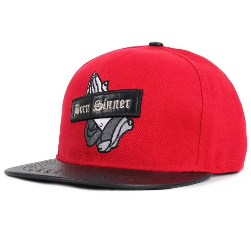 Caldo popolare popolare Hiphop Boxing Baseball Caps Plat Brim Hat