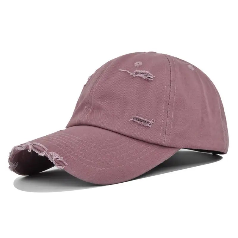 2023 Nuovo stile colorato colorato logo personalizzato cotone vintage berretto da baseball cappello da papà in difficoltà