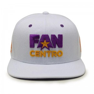 Cappello a snapback personalizzato per ricamo 3d all\'ingrosso a buon mercato