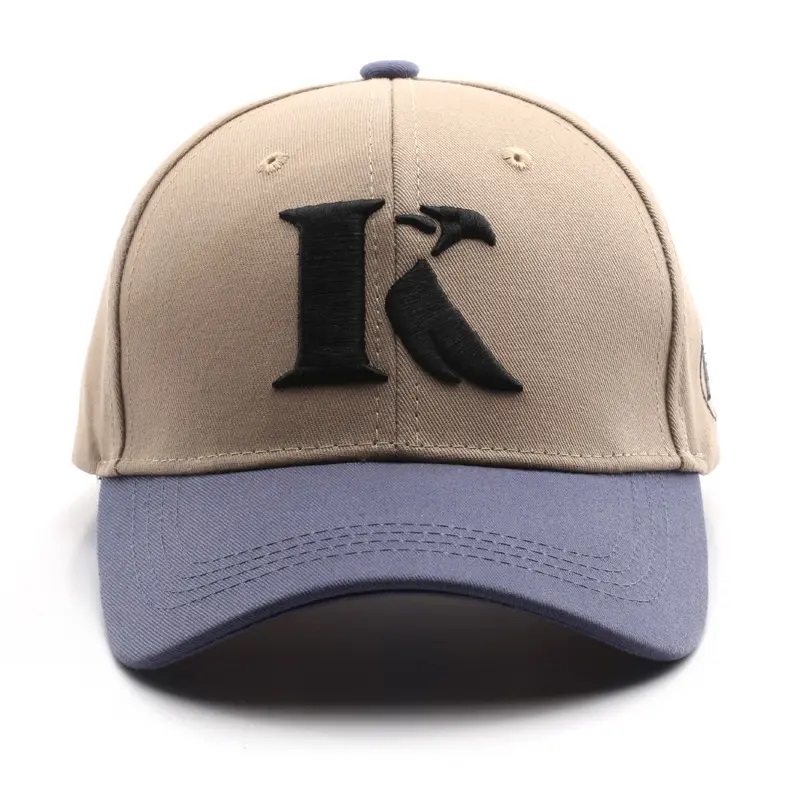 Cappello da baseball da baseball a 6 pannelli ricamato in 3D di lusso